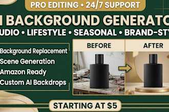 ai background generator for product photos and scenes