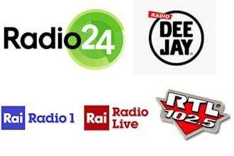 do exclusive music promotion and broadcast on radio deejay and radio 24