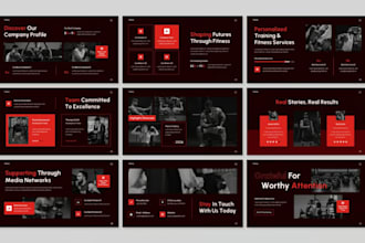 build pitch deck for fitness coach online trainer health app startup