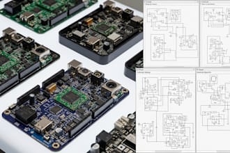 create iot devices and smart products with multi layer pcb and kicad schematic