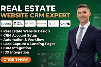 do real estate website kvcore real geeks brivity boomtown follow up boss chime