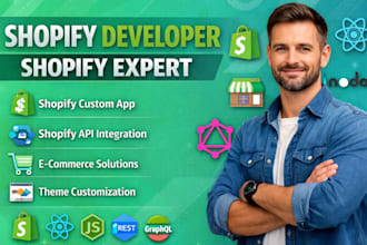 shopify developer shopify expert shopify custom app shopify api integration