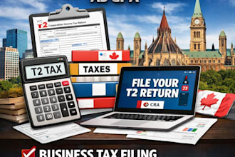 efile canada corporation tax, t2 canada as CPA business tax canada bookkeeping