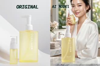create realistic ai lifestyle product images using your product photos