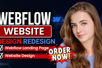develop webflow website design webflow website webflow website redesign