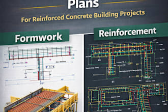 draw professional autocad floor plans, structural and house plans