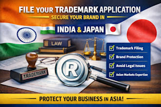 file your trademark application to secure your brand in india and japan