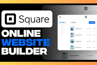 customize square website design square online website, redesign square website