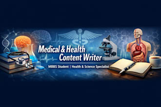 write SEO medical and health articles as an mbbs student