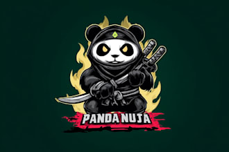 create an epic ninja mascot logo design at the best service