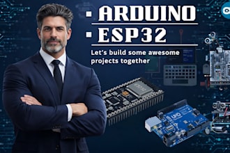 code arduino projects, program esp32, design electronics circuits and pcb