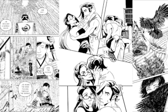 do anime manga comic book illustration manga webtoon cover art nsfw manga comic
