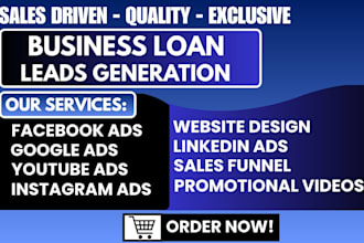business loan leads payday loan leads financial services student loan google ads