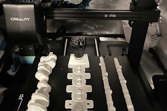 3d print your custom part or prototype with high precision