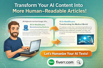 rewrite and humanize ai content