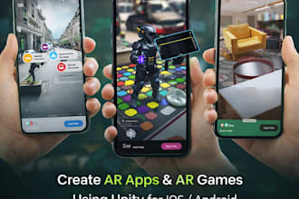 create augmented reality ar apps and games using unity