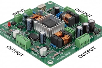 design a professional constant current led driver pcb