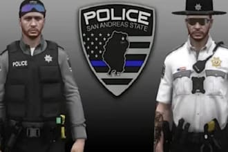 create realistic fivem fivem police and sheriff eup uniforms