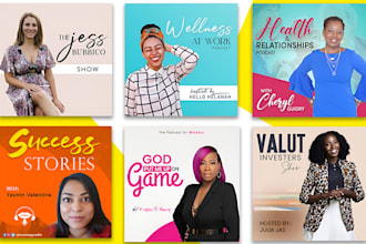podcast cover art design ,podcast, youtube thumbnails