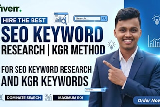 do SEO for low competition kgr keyword