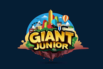 design mascot cartoon logo for a virtual reality video game