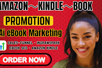 promote ingramspark ebook, viral children kindle book SEO, kdp sales funnel ads