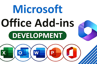 develop custom ai ms office addins for excel, word, outlook and powerpoint