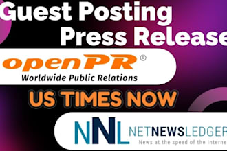publish guest post, pr or article on openpr, netnewsledger