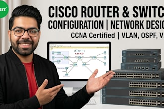 configure and troubleshoot cisco router and switches