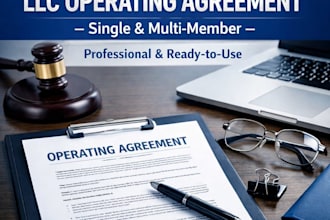 create a professional operating agreement for your llc