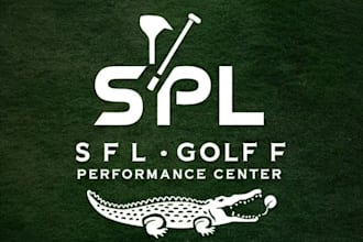 design a modern and professional golf logo