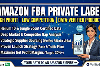 find profitable amazon products using helium 10 analysis