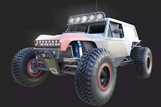 ue5 race truck model,gta v police cruiser,3d offroad vehicle,ultra4 car, suv glb