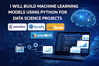 build machine learning models using python for data science projects