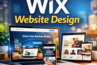 create a modern wix website