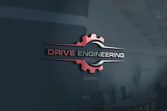 design construction, mechanical, builders, transport and companies logo