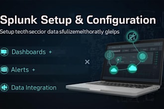 create splunk dashboards, spl queries and alerts for your monitoring