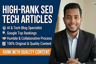 write SEO articles for ai and tech blogs