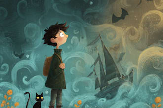 design whimsical children storybook illustrations