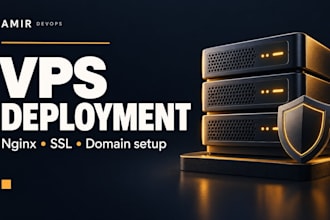 deploy your website or app on AWS vps with nginx SSL and domain