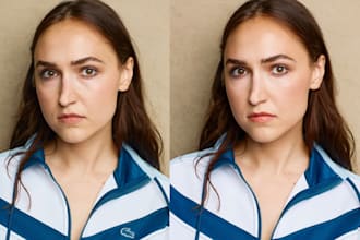 remove acne, blemishes and naturally retouch skin in portraits