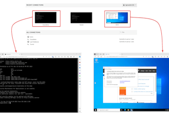 install and configure the guacamole web applications