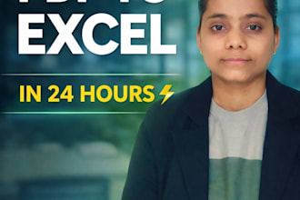 do fast data entry excel copy paste typing and pdf to excel