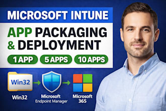 do microsoft intune app packaging, deployment