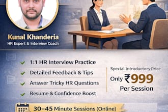 conduct a professional HR mock interview