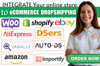 integrate your online store to ecommerce dropshipping