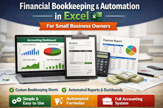 german financial bookkeeping automation crm excel data entry accounting sheet
