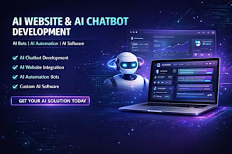 build ai website, ai chatbot, ai bots and custom ai software
