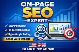 optimize your website with on page SEO and keyword research