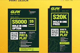 design a professional flyer, brochure, bifold or trifold for your busines